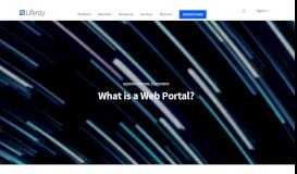 
							         What is a Web Portal? | Liferay								  
							    