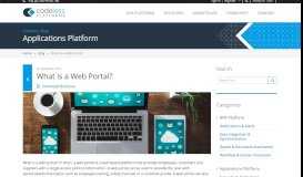 
							         What is a Web Portal? | Quick Start Guide: Web Portal Project								  
							    