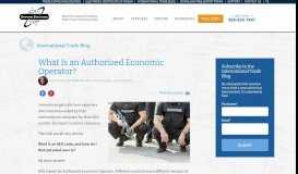 
							         What Is an Authorized Economic Operator? - Shipping Solutions								  
							    