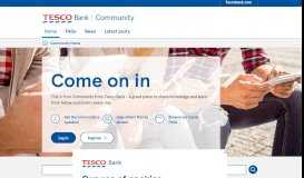 
							         What is and how do I access my Portal? - Your Community - Tesco Bank								  
							    