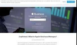 
							         What is Apple Business Manager? | SimpleMDM								  
							    