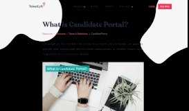 
							         What is Candidate Portal? | TalentLyft								  
							    