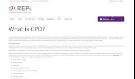 
							         What is Continuing Professional Development (CPD)?								  
							    