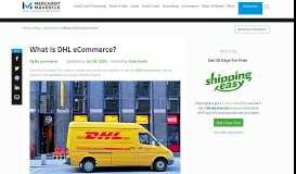 
							         What Is DHL eCommerce? | Merchant Maverick								  
							    