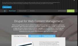 
							         What is Drupal? | Drupal for Web Content Management								  
							    