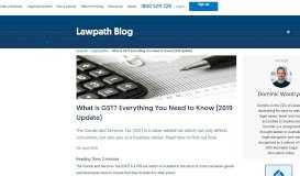 
							         What is GST? Everything You Need to Know (2019 Update) - LawPath								  
							    