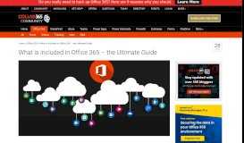 
							         What is included in Office 365 - the Ultimate Guide - Collab365 ...								  
							    