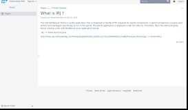 
							         What is IRJ ? - Portal - SCN Wiki								  
							    