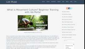 
							         What is Movement Culture? Beginner Training with Ido Portal ...								  
							    