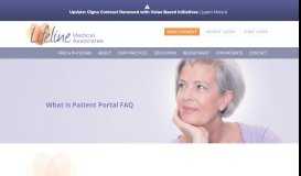 
							         What is Patient Portal FAQ - Lifeline Medical Associates								  
							    