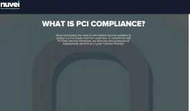 
							         What is PCI Compliance? — Nuvei | Payment Technology ...								  
							    
