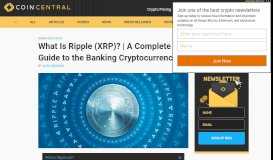 
							         What Is Ripple (XRP)? | A Complete Guide to the Banking ...								  
							    