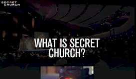 
							         What Is Secret Church? – Radical Secret Church								  
							    