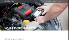 
							         What is telematics? | drive like a girl								  
							    