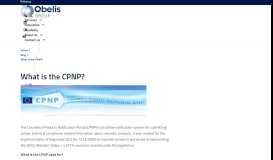 
							         What is the CPNP? | CE Marking Services and EU Regulatory ...								  
							    