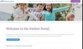 
							         What is the Patient Portal? | Pediatrics East								  
							    