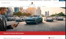 
							         What is the Porsche Car Connect App? | Download the Porsche Car ...								  
							    