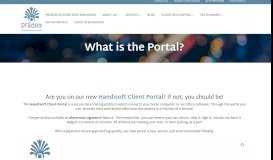 
							         What is the Portal? - Pradem Pty Ltd								  
							    