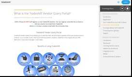 
							         What is the Tradeshift Vendor Query Portal? - Unilever Tradeshift ...								  
							    