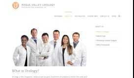 
							         What is Urology? | Rogue Valley Urology | Medford Oregon								  
							    