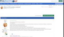 
							         What is USTraveldocs website? - India - VisaJourney								  
							    