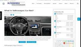 
							         What is Volkswagen Car-Net? - Alexandria Volkswagen								  
							    