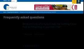 
							         What personal information does the Planning Portal hold and how ...								  
							    