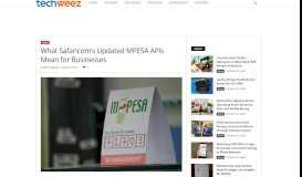
							         What Safaricom's Updated MPESA APIs Mean for Businesses								  
							    