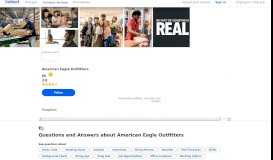 
							         What scheduling app do they use? | American Eagle Outfitters | Indeed ...								  
							    
