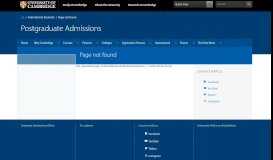 
							         What Tests Are Accepted? | Graduate Admissions								  
							    
