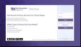 
							         What Type of Access Do You Need? - MyChart - Login Page								  
							    