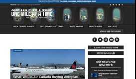 
							         What Would Air Canada Buying Aeroplan Mean For Consumers ...								  
							    