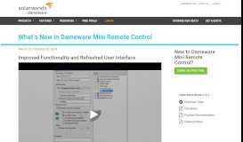 
							         What's New - Dameware Mini Remote Control | Dameware								  
							    