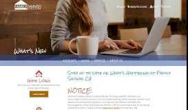 
							         What's New › Family Savings Credit Union								  
							    