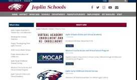 
							         What's New - Joplin Schools								  
							    