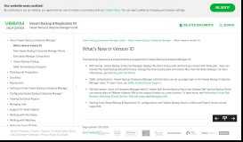 
							         What's New - Veeam Backup Enterprise Manager Guide								  
							    