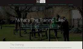 
							         What's The Training Like? — Ben Medder								  
							    