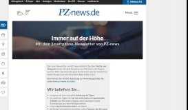 
							         Whatsapp-Newsletter - Pforzheimer Zeitung - PZ-news.de								  
							    