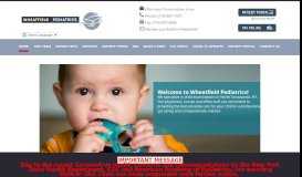 
							         Wheatfield Pediatrics								  
							    