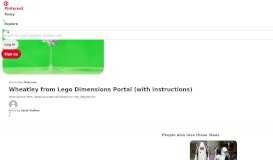 
							         Wheatley from Lego Dimensions Portal (with instructions) - Pinterest								  
							    