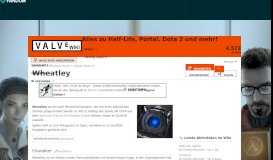
							         Wheatley | Valve Wiki | FANDOM powered by Wikia								  
							    