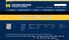 
							         When and Why We Share Your Health Information | Michigan Medicine								  
							    