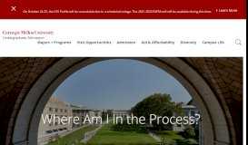 
							         Where Am I In The Process - Document Tracking | Carnegie Mellon								  
							    