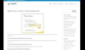 
							         Where can I access remote webmail? - Coast Networks Brighton								  
							    