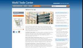
							         Where to Go - World Trade Center - Port Authority of NY & NJ								  
							    