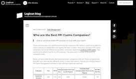 
							         Which PPI Claims Management Company Is The Best For You ...								  
							    