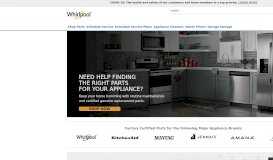 
							         Whirlpool Parts Online								  
							    