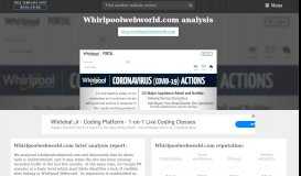 
							         Whirlpool Webworld. Whirlpool Portal | Homepage - FreeTemplateSpot								  
							    