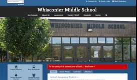 
							         Whisconier Middle School | Brookfield Public Schools								  
							    