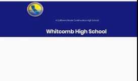 
							         Whitcomb High School								  
							    